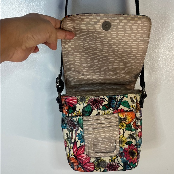 Sakroots Multicolor Floral Crossbody Bag - Picture 7 of 15